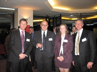 Stephen Edwards: Managing Director, Monash IT; Gary Chitty: Information Systems Improvement Manager, AXA Australia/New Zealand; Tiffany Branson: Lead Business Systems Analyst, AXA Australia/New Zealand;