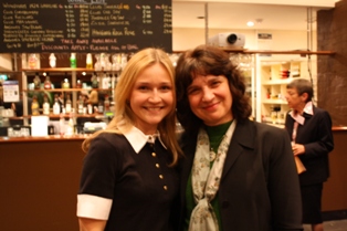 Kate Lazarenko and Associate Professor Frada Burstein