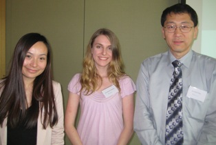 Sophia Fu, Cassandra Westwood and Charlie Cheng