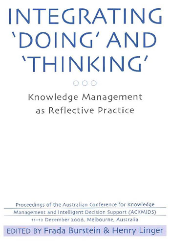 Integrated Doing and Thinking - Knowledge Management as Reflective Practice